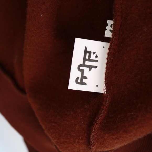 DTY Brown Hoodie Size Medium - Picture 5 of 5